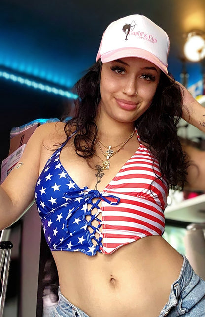 Stars and Stripes halter top