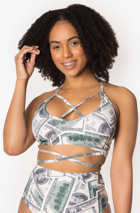 Cash Criss Cross Halter Top